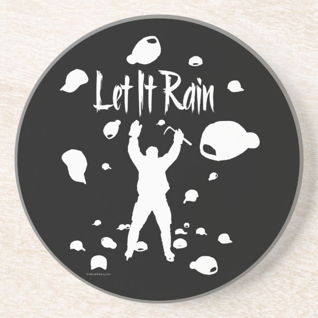 Lass It Rain (Hockey) Getränkeuntersetzer (Vorne)