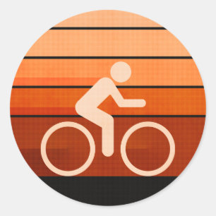 Lass It Roll Runder Aufkleber