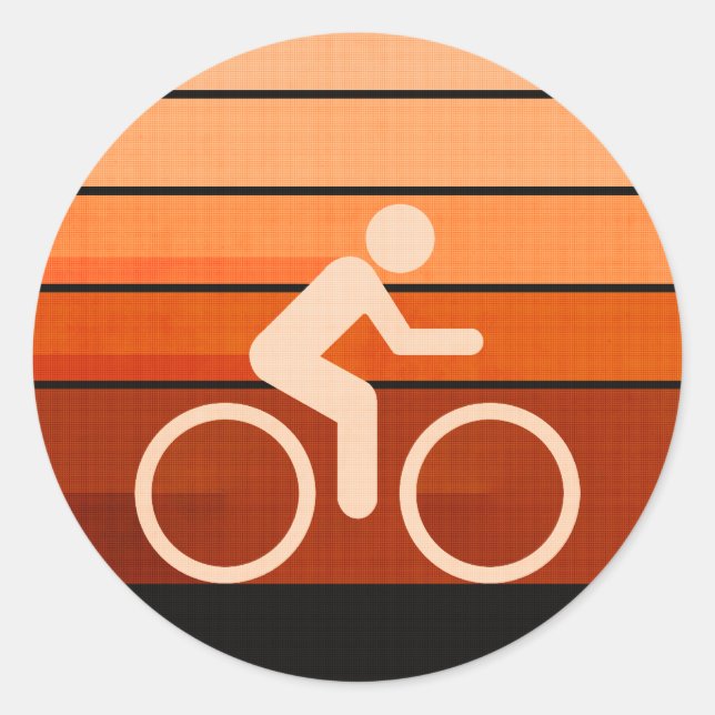 Lass It Roll Runder Aufkleber (Vorderseite)