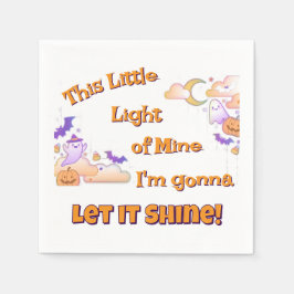 Lass It Shine Christlich Halloween Cocktail Serviette