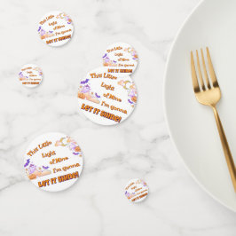 Lass It Shine Christlich Halloween Table Confetti Konfetti