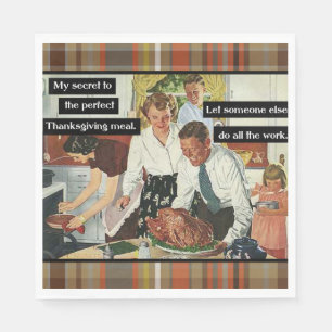 Lass jemand anderen die ganze Arbeit an diesem Ern Serviette