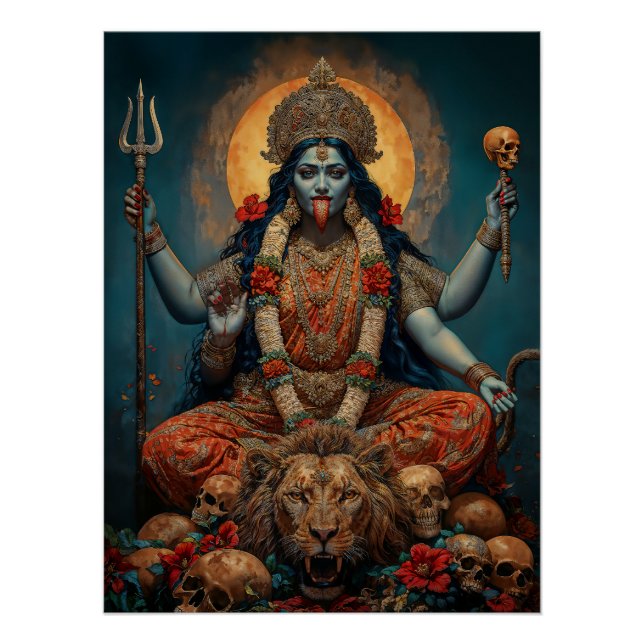 Lass Kali führen Poster (Vorderseite)