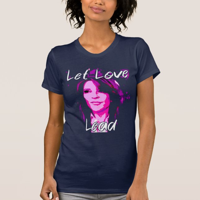 Lass Liebe Lead - Marianne Williamson T-Shirt (Vorderseite)