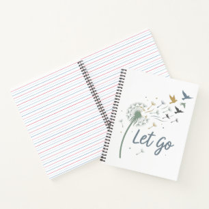 Lass los, friedlicher Geist, Stressabbau-Journal N Notizbuch