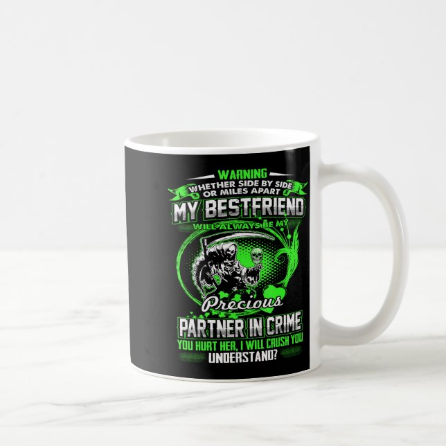 Lass meinen Freund in Ruhe  Kaffeetasse (Rechts)