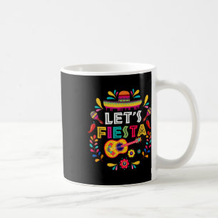 Lass mexikanisches Fiesta Cinco De Mayo Party farb Kaffeetasse