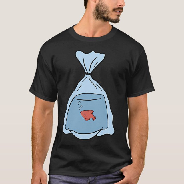 Lass mich fischen T-Shirt (Vorderseite)