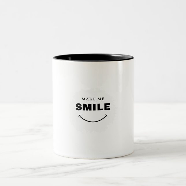 Lass mich lächeln Tasse (Mittel)