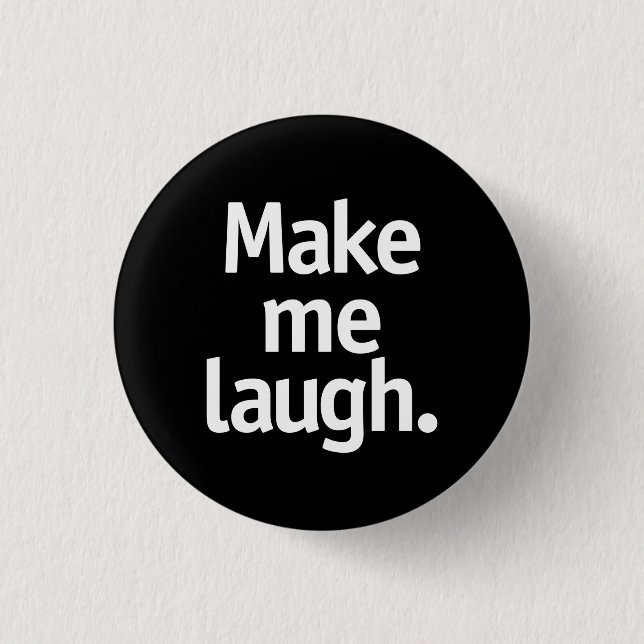 Lass mich lachen. button (Vorderseite)