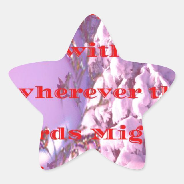 Lass mich mit dir zu valentine.png  Stern-Aufkleber (Vorderseite)