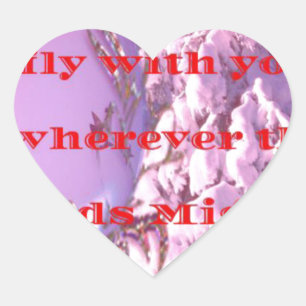Lass mich mit dir zum Valentinstag fliegen.png Herz-Aufkleber