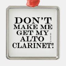 Lass mich nicht meine Alto-Klarinette bekommen