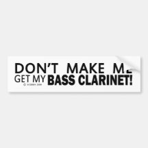 Lass mich nicht meinen Bassklarinettenpuffer bekom