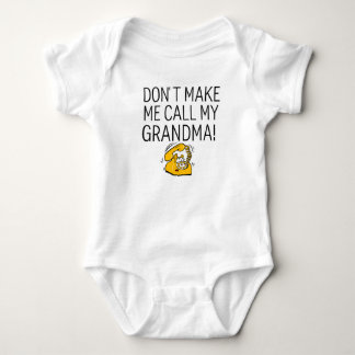 Lass mich nicht meinen Oma-Funny rufen Baby Strampler