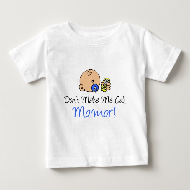 Lass mich nicht Mormor anrufen Baby T-shirt (Vorderseite)