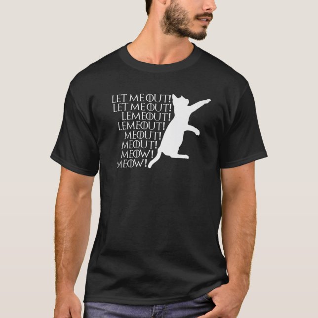 Lass mir aus, mich aus Methan zu entfernen T-Shirt (Vorderseite)
