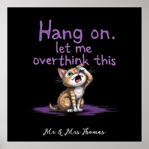 Lass mir diese lustige Einführung überdenken Poster