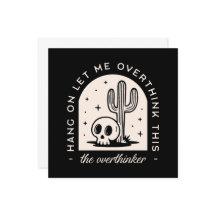 Lass mir, diesen Überdenker zu überdenken