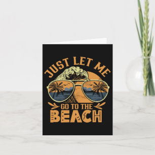 Lass mir einfach, zum Strand Strände Strand Strand Karte