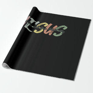 Lass mir erzähle von meinem Christlichen Gott Geschenkpapier