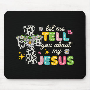 Lass mir erzählen von meinem Jesus Groovy Christli Mousepad