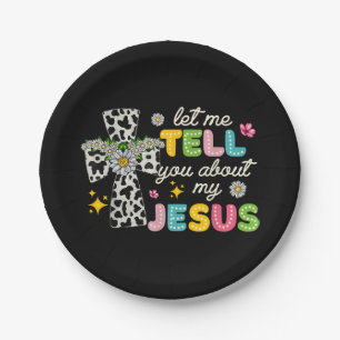 Lass mir erzählen von meinem Jesus Groovy Christli Pappteller