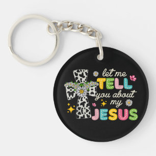 Lass mir erzählen von meinem Jesus Groovy Christli Schlüsselanhänger