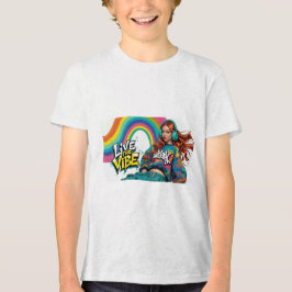 Lass mir Live the Vibe Tri-Blend Shirt