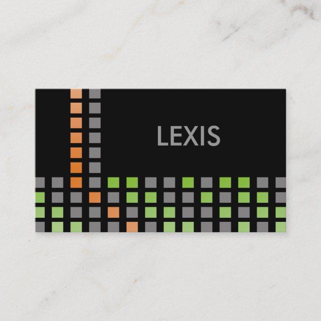 Lass mir selbst Visitenkarten Visitenkarte (Vorderseite)