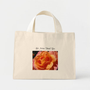 Lass Natue Heal Du Rose Taschen Orange Pink Roses