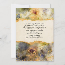 Lass nichts stört dich