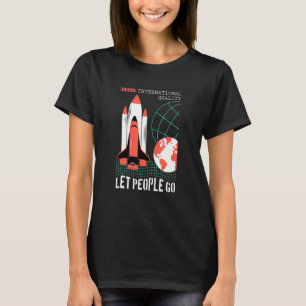 Lass People Go Rocket - Traurige Ästhetik Edgy Str T-Shirt