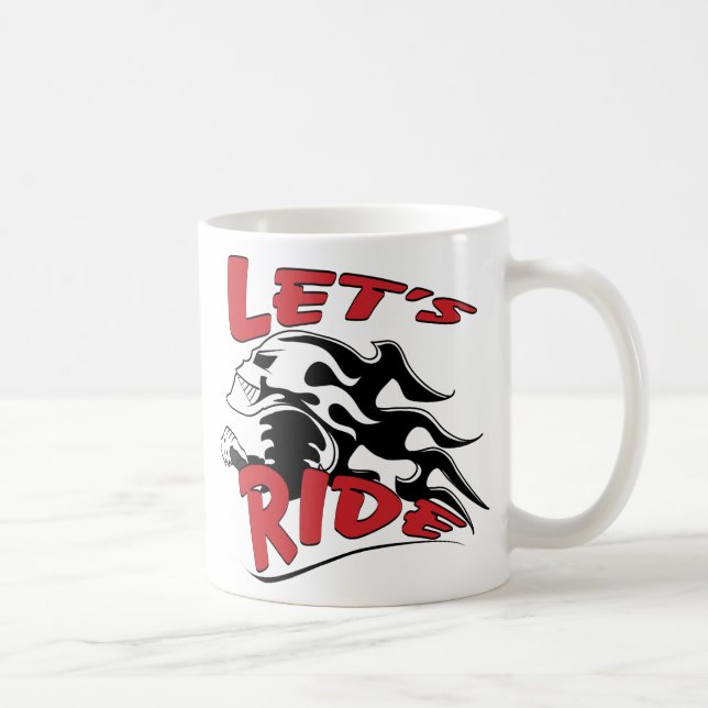 Lass Ride Kaffeetasse (Rechts)