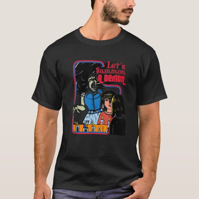 lass s beschwören einer dämonischen grunge goth Sa T-Shirt (Vorderseite)