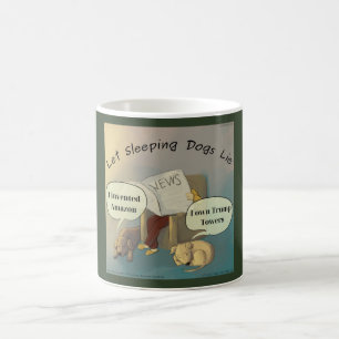 Lass schlafende Hunde liegen Rick London Tasse