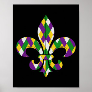 Lass Shenanigans Begin Mardi Gras Geschenke Kinder Poster