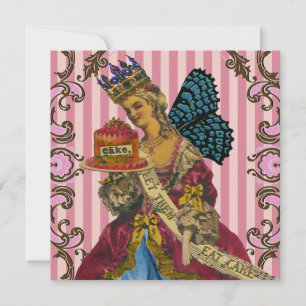 Lass sie essen Kuchen ändern FARBE - Einladungen