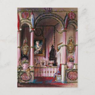 Lass sie essen Kuchen - Postkarte