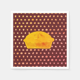 Lass sie essen Pie Serviette