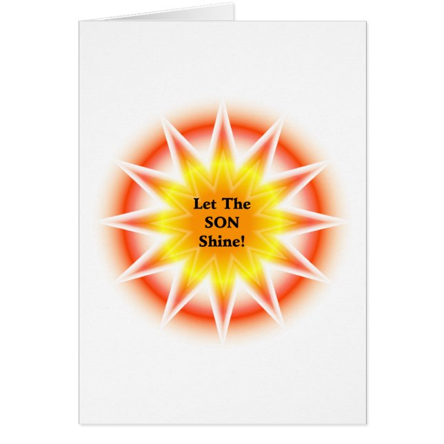 Lass Son Shine (Vorne)