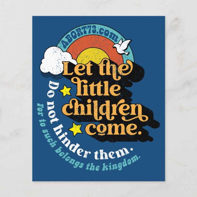 Lass the Children Come: Flyer (Vorne)