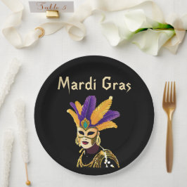 "Lass the Good Times Roll: Mardi Gras Celebration" Pappteller