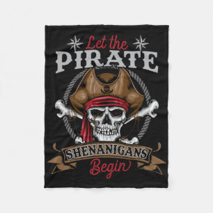 Lass The Pirate Shenanigans Begin Skeleton Hallowe Fleecedecke