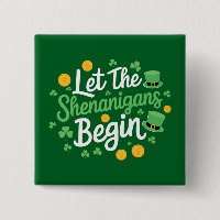 Lass The Shenanigans Begin Funny St Patrick's Day