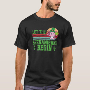 Lass The Shenanigans Begin St Patricks Day Kawaii T-Shirt
