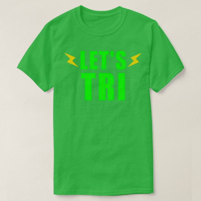 LASS TRI SWIM BIKE RUN GIFT TRIATHLET TRIATHLON 2 T-Shirt (Design vorne)
