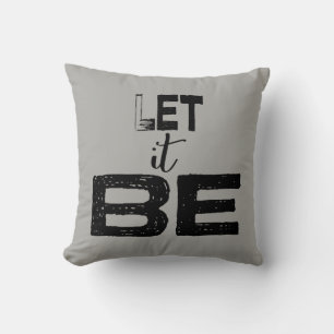 Lass: Typografie-Zitat Kissen