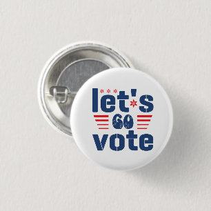 Lass uns abstimmen button