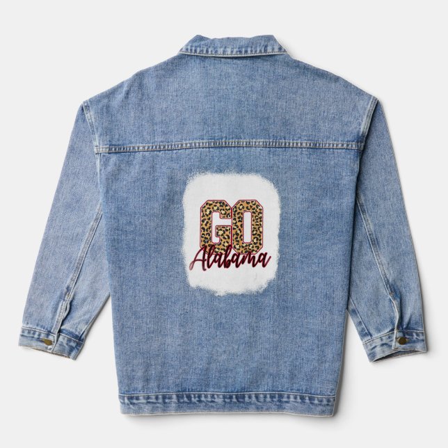 Lass uns Alabama gehen, alles, was du willst, ist  Jeansjacke (Rückseite)